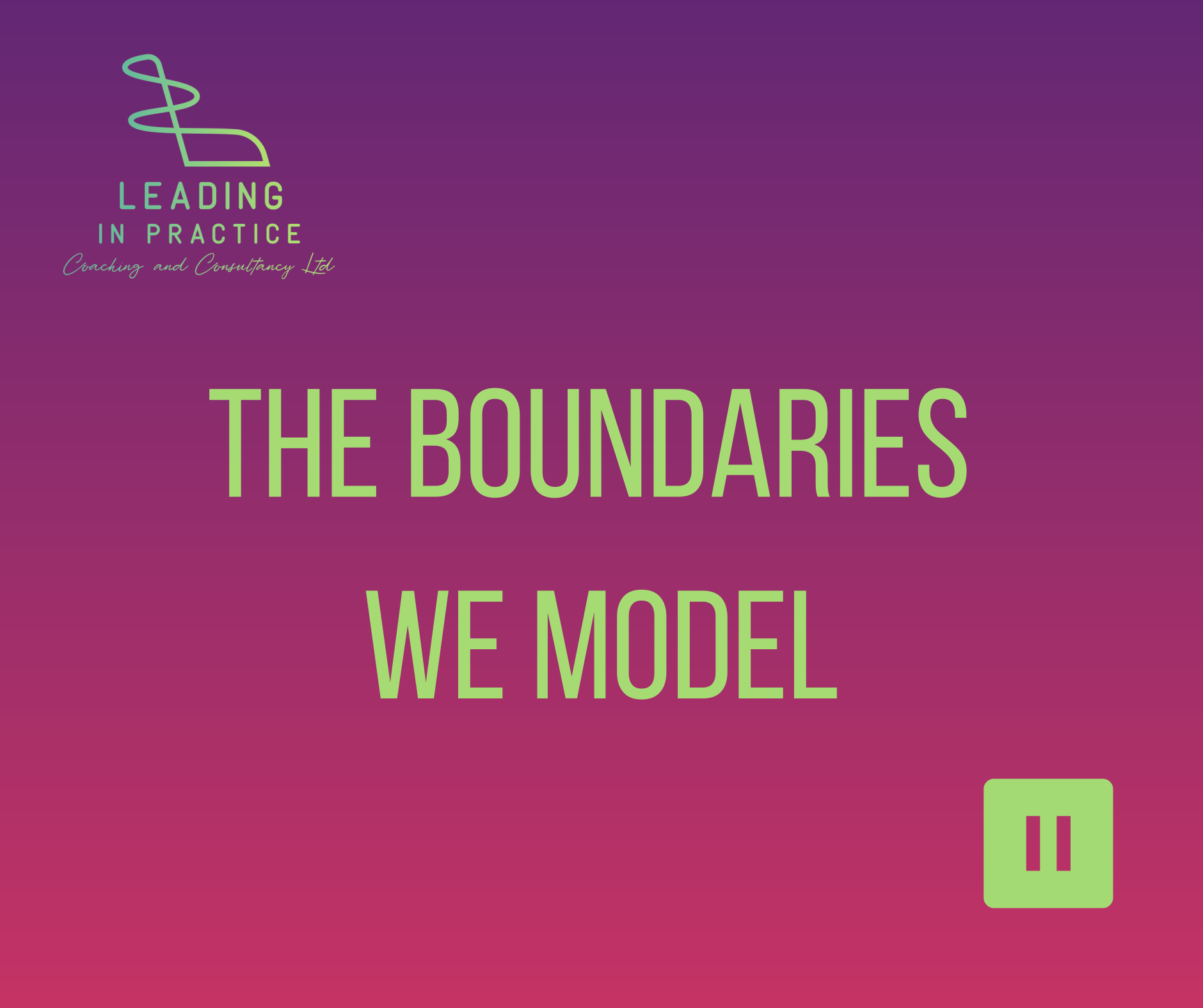 The Boundaries We Model